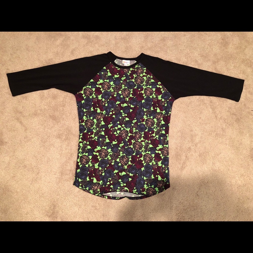 LuLaRoe Randy - Neon Roses